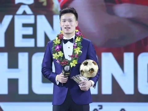 Hoàng Đức nói điều tiếc nuối sau khi giành Quả bóng vàng Việt Nam 2023