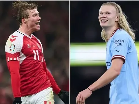 Hojlund thần tượng sát thủ Man City