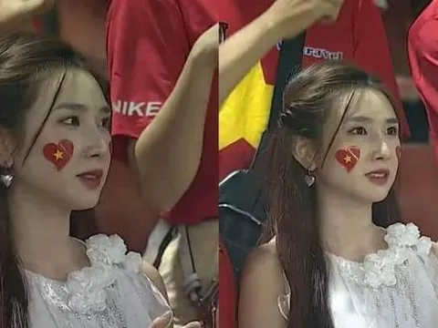 'Hot girl' nổi bật trên khán đài trận Thái Lan - Việt Nam là ai?