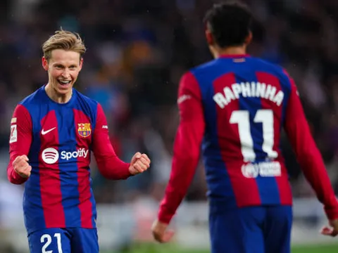 Hủy diệt Getafe, Barca tạm thời vươn lên ngôi nhì bảng
