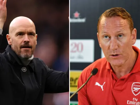 Huyền thoại Arsenal bắt đầu e sợ Man United