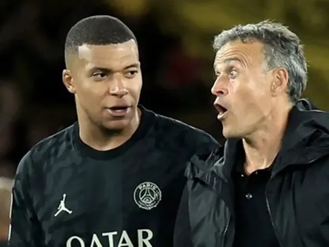Luis Enrique hài lòng dù PSG giành chiến thắng nhọc nhằn trước Brest