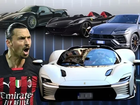 Ibrahimovic và bộ sưu tập xe chất chơi khiến CĐV thèm thuồng