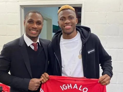 Ighalo chỉ ra bến đỗ hoàn hảo cho Osimhen
