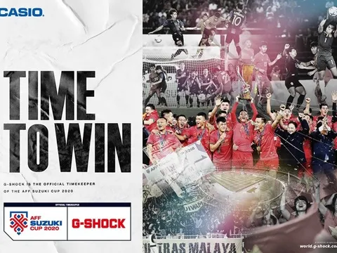 Casio trở thành máy bấm giờ chính thức của giải vô địch bóng đá Đông Nam Á AFF Suzuki Cup 2020