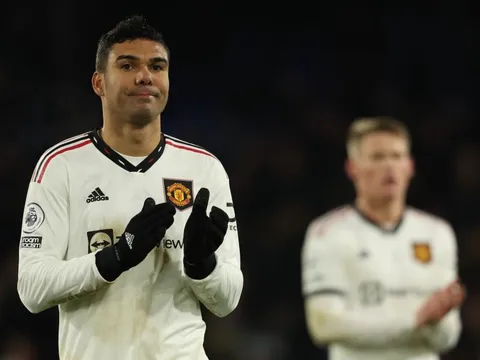 Tỷ lệ thắng, thua của Man Utd khi có và không có Casemiro