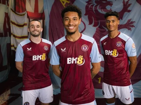 Bắt tay với nhà tài trợ mới, Aston Villa "vớ bẫm" khoản tiền lớn