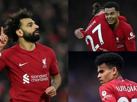 Hàng công thăng hoa tạo ra một Liverpool rực lửa