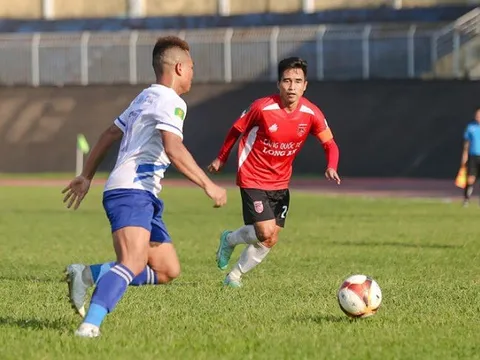 Thi đấu ấn tượng, Long An đánh bại Huế trên sân Tự do