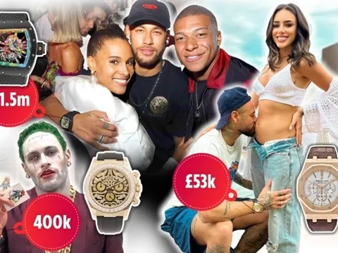 Bộ sưu tập đồng hồ xa hoa của Neymar