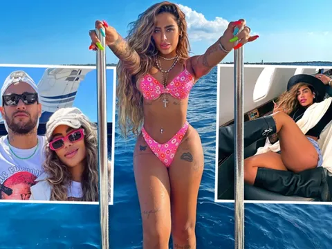 Cuộc sống sang chảnh của em gái Neymar