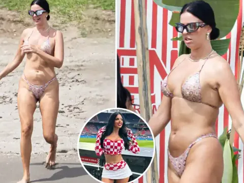 Người đẹp World Cup khoe dáng với bikini