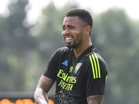 Jesus trở lại, dàn sao Arsenal hớn hở tập luyện