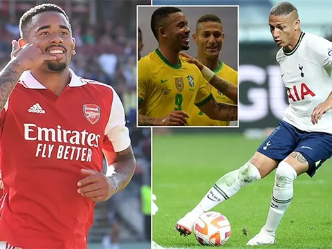 Jesus và Richarlison có thể là "chìa khóa" của trận Derby Bắc London