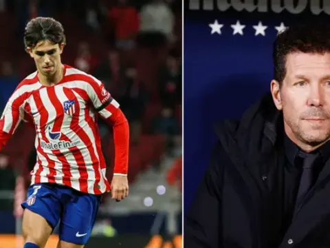 Joao Felix bị loại khỏi đội hình của Atletico Madrid