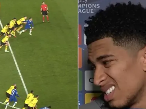 Jude Bellingham nổi giận khi Chelsea được đá lại phạt đền