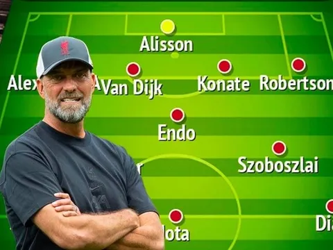 Đội hình cực mạnh của Liverpool khi có Endo