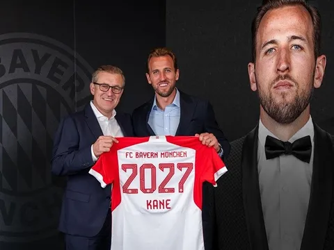 Harry Kane chính thức ra mắt Bayern Munich
