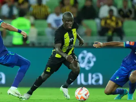 Kante thăng hoa, Al Ittihad chiếm ngôi đầu BXH Saudi Pro League