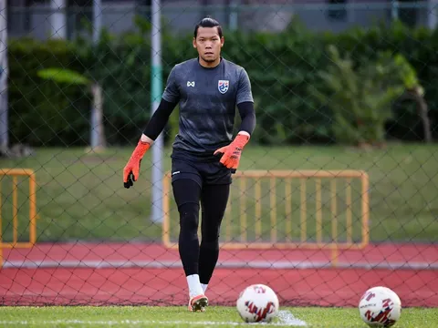 Thủ môn Kawin trở lại tuyển Thái Lan trước trận gặp Việt Nam