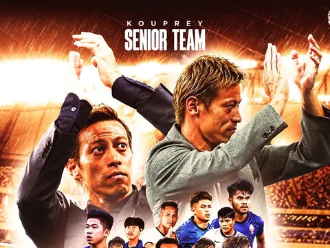 Keisuke Honda rời tuyển Campuchia sau AFF Cup 2022