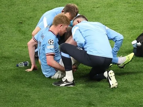 De Bruyne khẳng định rõ tình hình chấn thương
