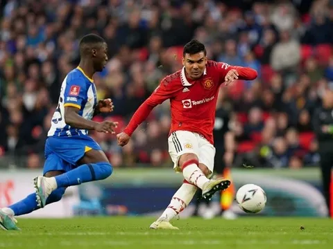 Khác biệt to lớn của Casemiro trước Brighton