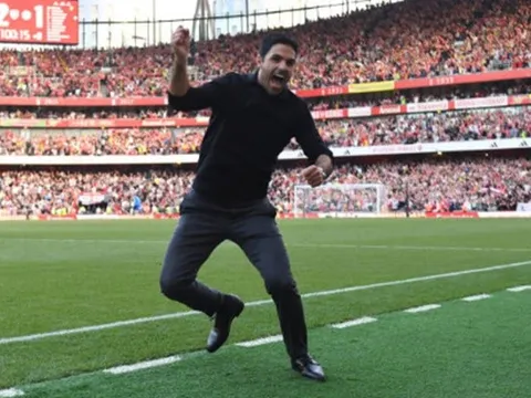 Khoảnh khắc khiến Arteta cởi bỏ sự lịch lãm