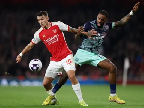 Thắng Brentford, rõ lý do Arsenal chê Toney