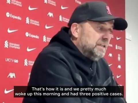 Klopp cập nhật tình hình Covid-19 ở Liverpool