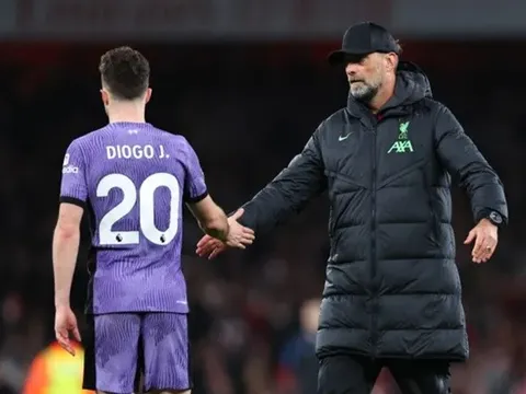 Klopp xác nhận điều đáng lo ngại về chấn thương của Jota