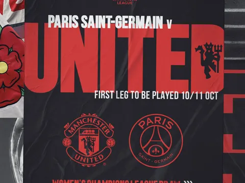 Lá thăm tồi tệ, Man United phải đá sống còn với PSG 