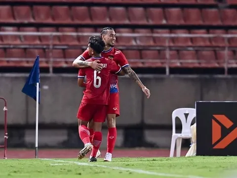 Lào thắng U23 Thái Lan trước trận gặp tuyển Việt Nam