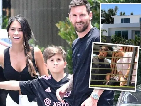 Messi dẫn vợ con đi tìm căn nhà thứ 5 ở Miami