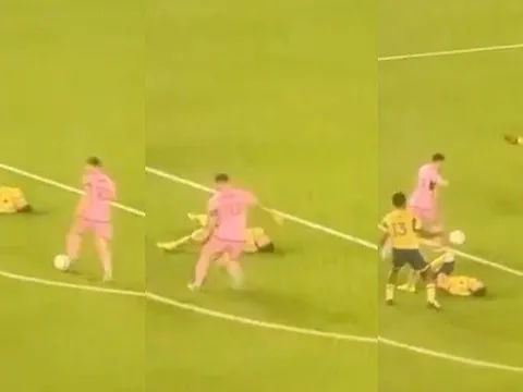 Messi gây tranh cãi sau hành động với cầu thủ chấn thương