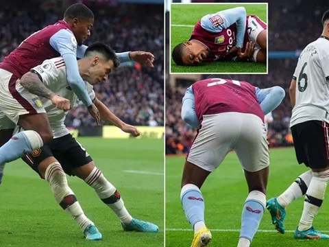 "Lisandro Martinez 2 lần thúc cùi chỏ vào xương sườn tôi"