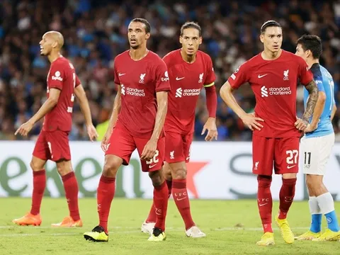 Liverpool mất 7 cầu thủ trước trận đấu Aston Villa