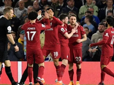 Liverpool 'nuốt chửng' Leeds, viễn cảnh xuống hạng hiển hiện