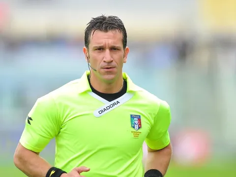 Trọng tài dính chấn thương trong trận đấu của Inter