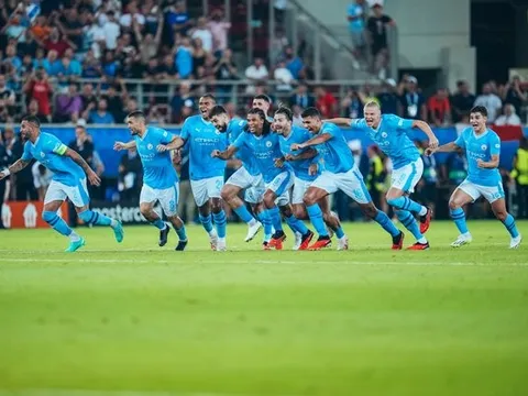 Luân lưu cân não, Man City giành Siêu cúp châu Âu