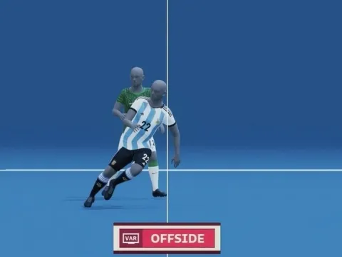 Lý do FIFA mất 10 phút để chiếu lại tình huống việt vị ở World Cup