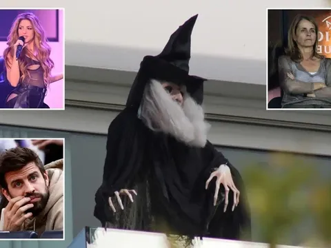 Lý do Shakira đặt búp bê phù thủy trên ban công