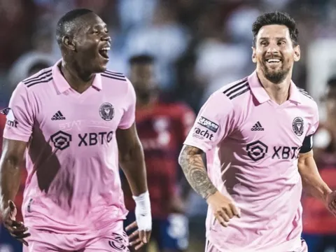 Mải ngắm Messi, sao Inter Miami quên luôn nhiệm vụ trên sân