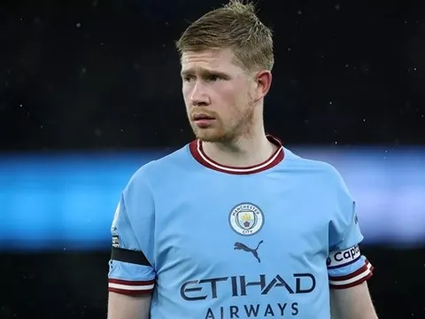 Man City ra báo động đỏ với De Bruyne