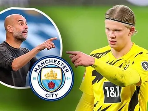 Man City được hậu thuẫn trong thương vụ Erling Haaland