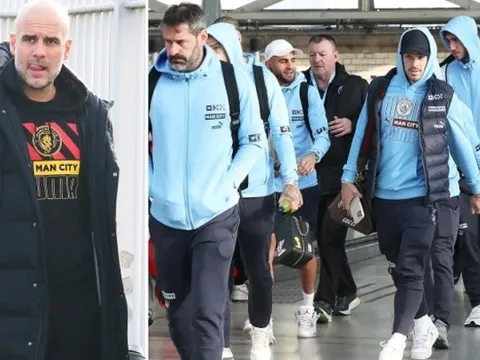 Hành quân đến London, Pep than phiền "như đi Bắc Âu"