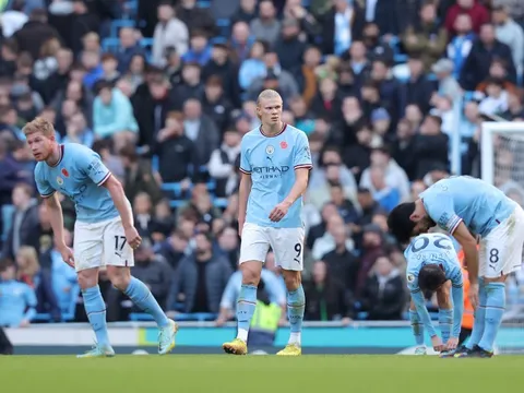Man City thua sân nhà: Ngày Haaland đi lạc