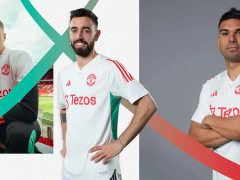 Man Utd công bố áo tập mới cho mùa giải 2023/24