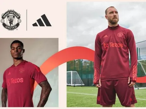 Man Utd trình làng áo tập mới dành cho Champions League