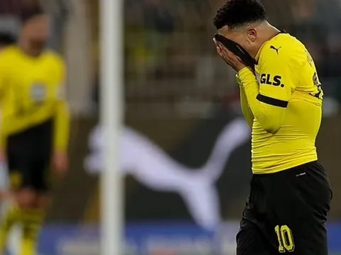Man Utd vỡ mộng vì Jadon Sancho